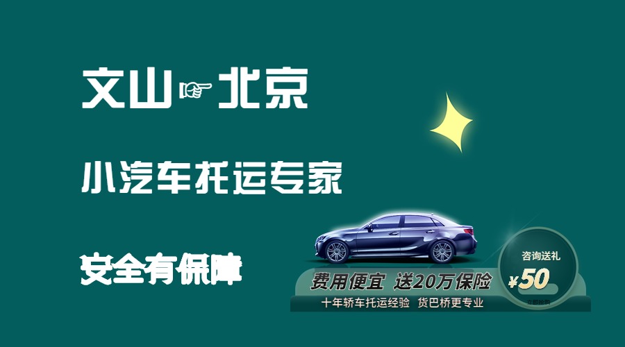 文山到北京轎車托運(yùn)