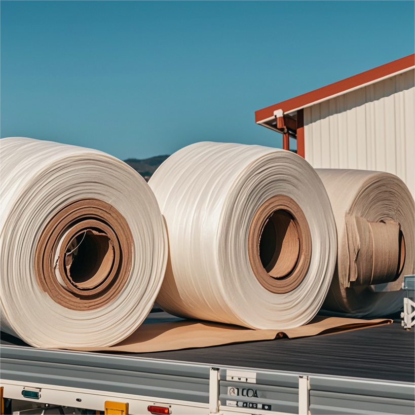 窗簾布卷整車貨運包裝