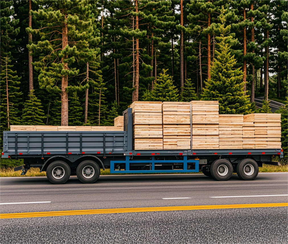 刨花板整車(chē)運(yùn)輸