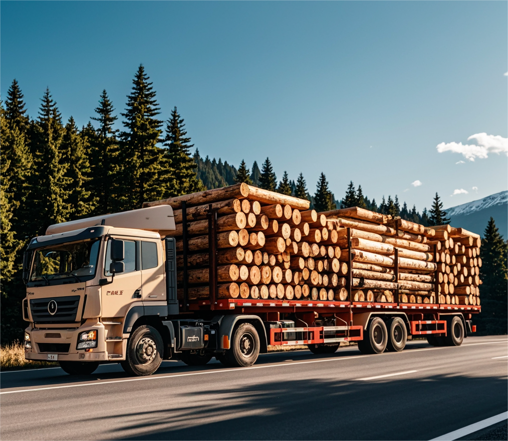 木料整車運輸車輛