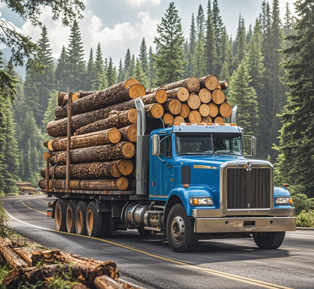 木材的長途運輸 木材的長途運輸